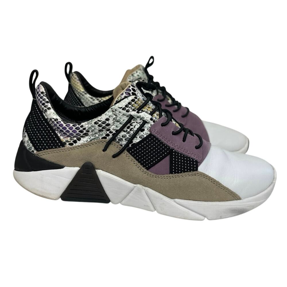 Mark Nason shoes, leather, suede & snake print. Wore one time womens size 8
